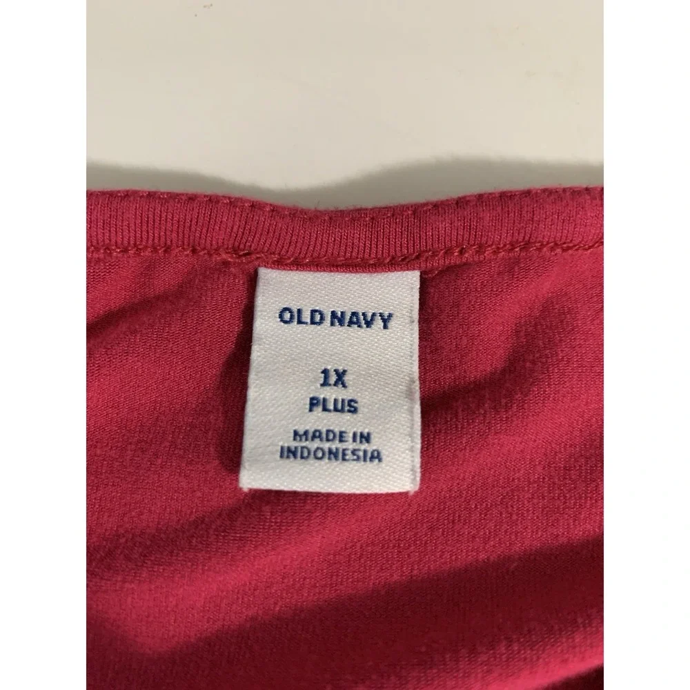 Old Navy Women's Sleeveless Sun Dress Casual 1X Plus Summer Vacation flowy - Picture 6 of 8